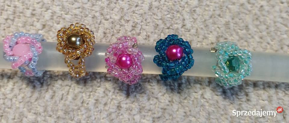 Pierścionki dziewczynek Lidzbark Warmiński sprzedam