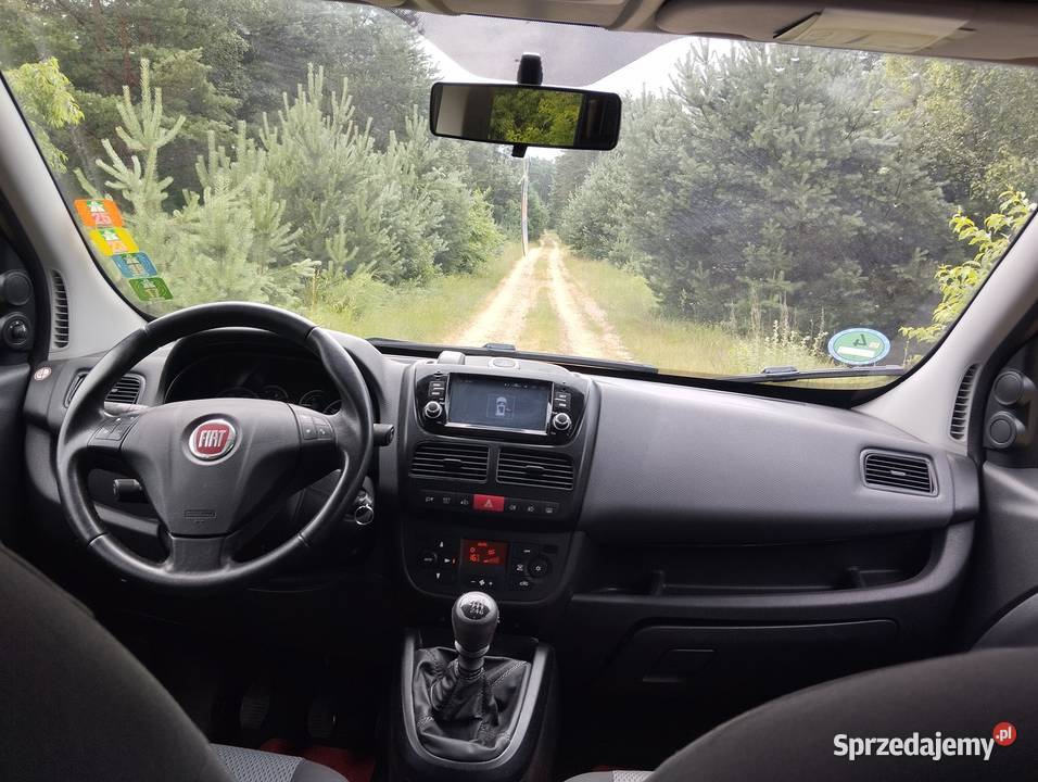 Fiat Doblo 20 Mjet Diesel 135 Klimatronik 5 bordowy Kłobuck