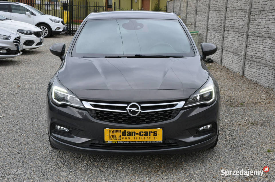 Opel Astra 14 Turbo 150 Sport LED Navi Radar czujnik parkowania Dąbrowa Górnicza sprzedam