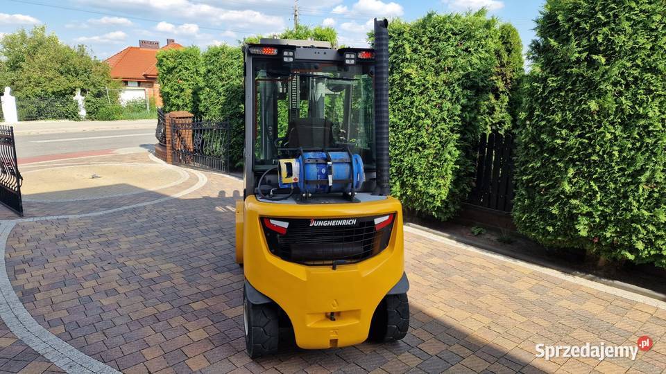 Jungheinrich TFG 430s Wózek paletowy widłowy GAZ łódzkie Wieluń