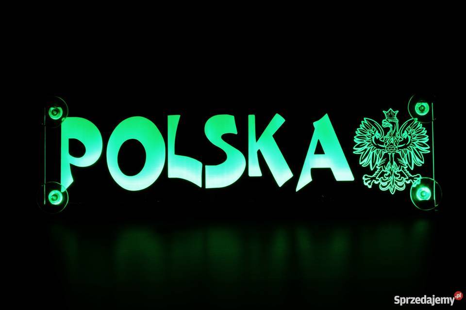 Tablice imienne podświetlane led 50x16 pomorskie Radostowo sprzedam