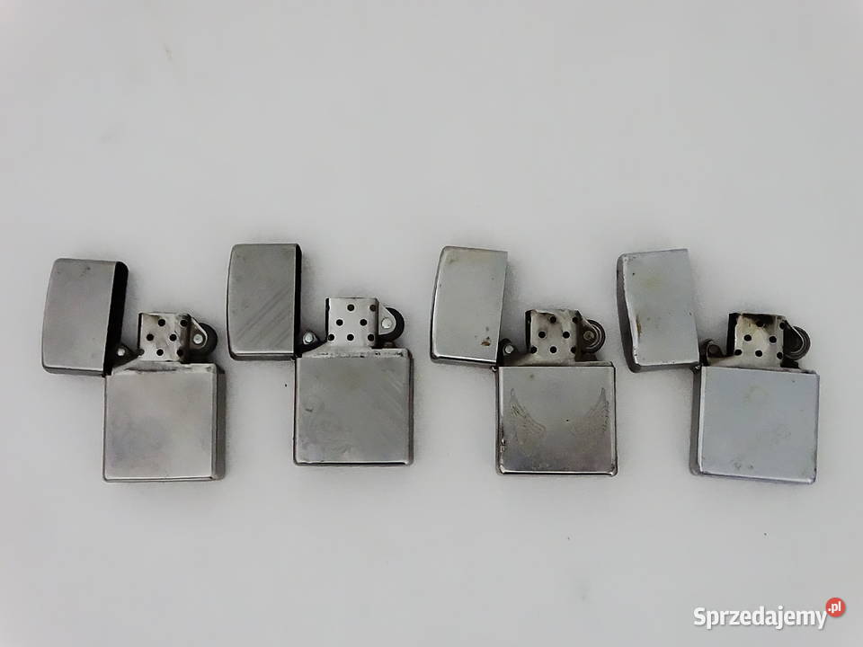 Zapalniczki benzynowe Zippo używane x 4 Biłgoraj