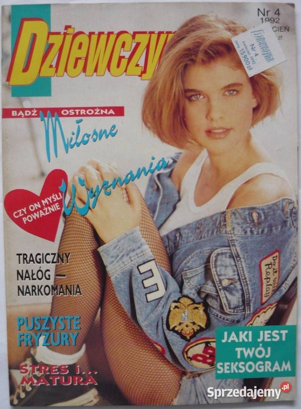 CZASOPISMA PRASA DZIEWCZYNA 1992 WYPRZEDAŻ ŚWIAT Bydgoszcz sprzedam