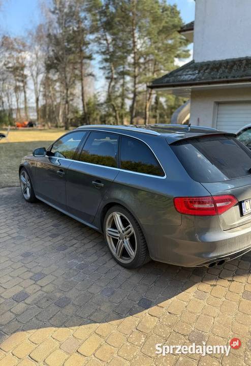 Audi A4 B8 AVANT 20 TDI 177 2x SLINE zawieszenie welurowa tapicerka Unisław