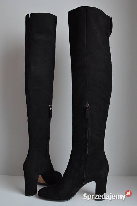 WYGODNY OBCAS naturalny zamsz muszkieterki Białystok sprzedam