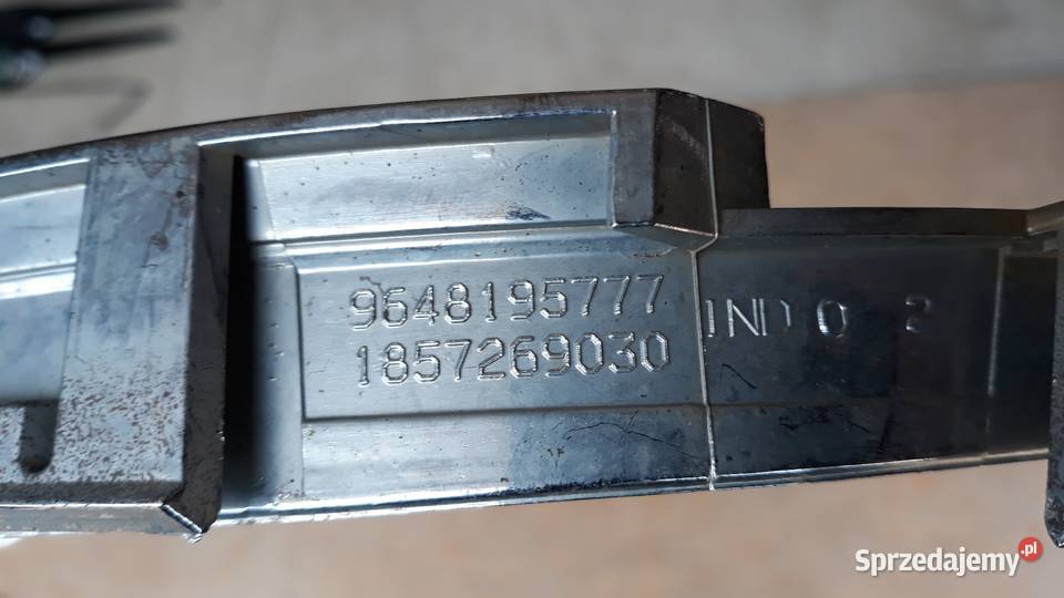 PEUGEOT 407 LISTWA CHROM ZDERZAKA PRZÓD listwy na zderzak Zatom Stary sprzedam