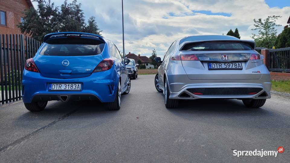 Opel Corsa OPC bogate wyposażenie Rok produkcji 2009 Samochody osobowe dolnośląskie Wrocław