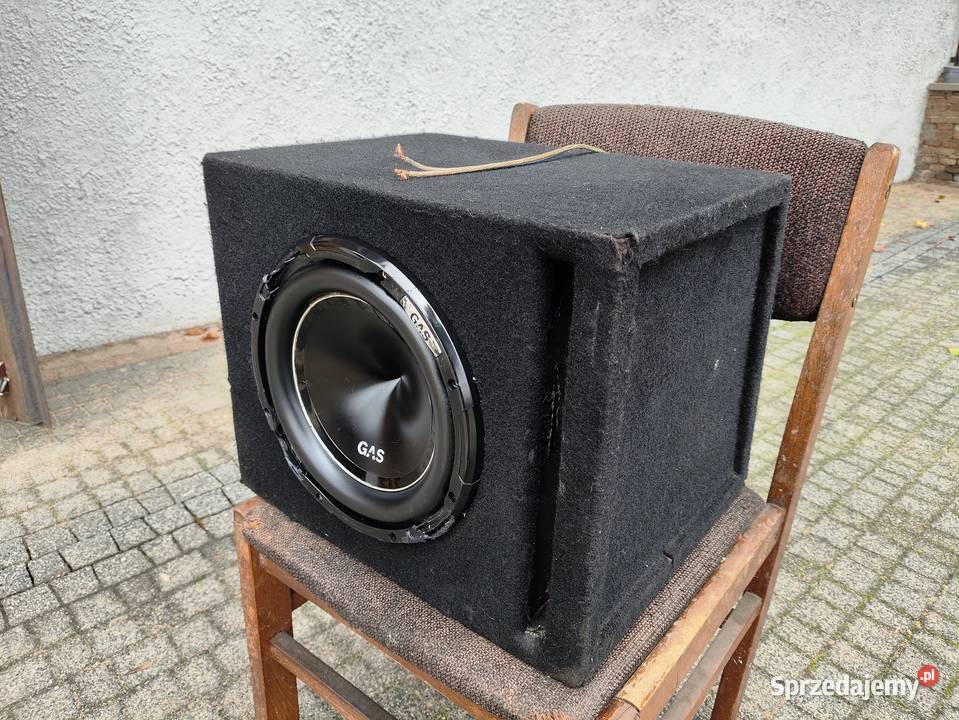 Skrzynia basowa bassowa tuba subwoofer GAS skrzynie basowe i tuby Niegowonice
