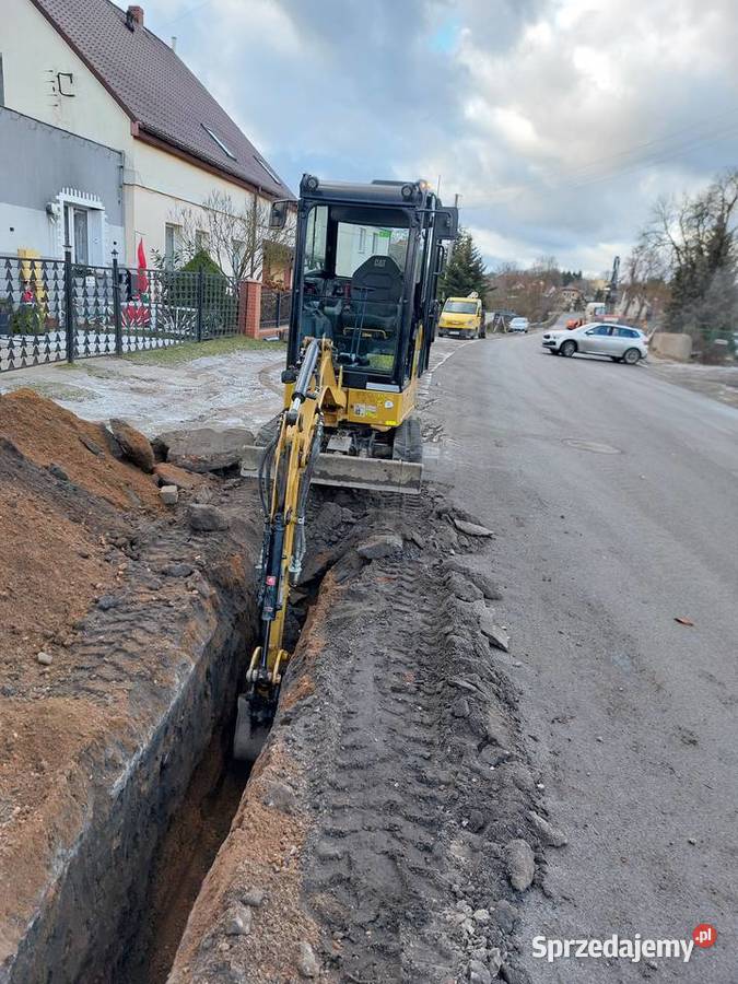 Usługi minikoparką mini ładowarką wywrotka pomoc Szprotawa