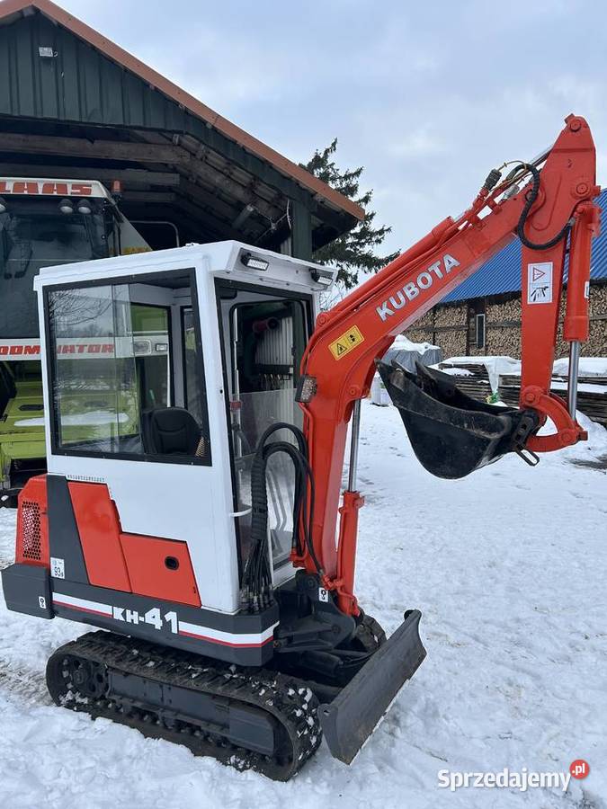 Minikoparka Kubota KH 41 Łowce