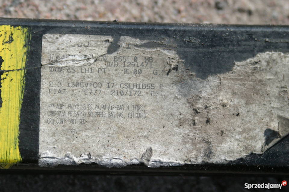 DUCATO BOXER JUMPER RESOR DWUPIÓROWY 141X7 Bieleń