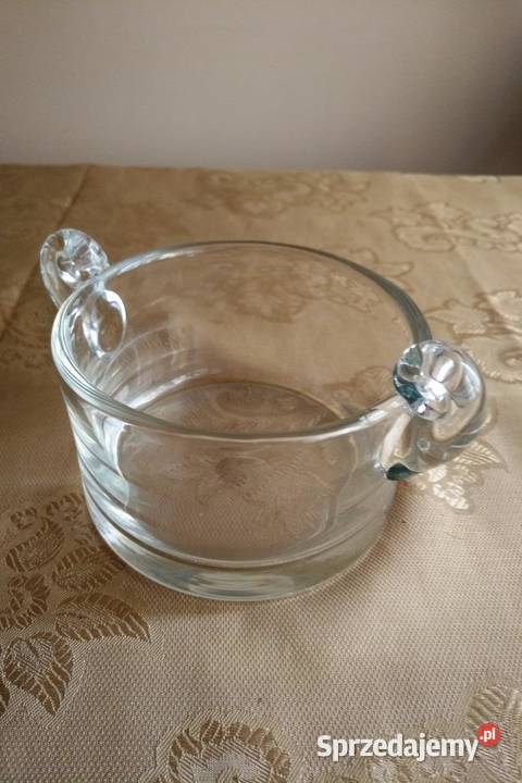 Misa miska salaterki salaterka wazon kieliszki odcienie zieleni łódzkie Skierniewice sprzedam