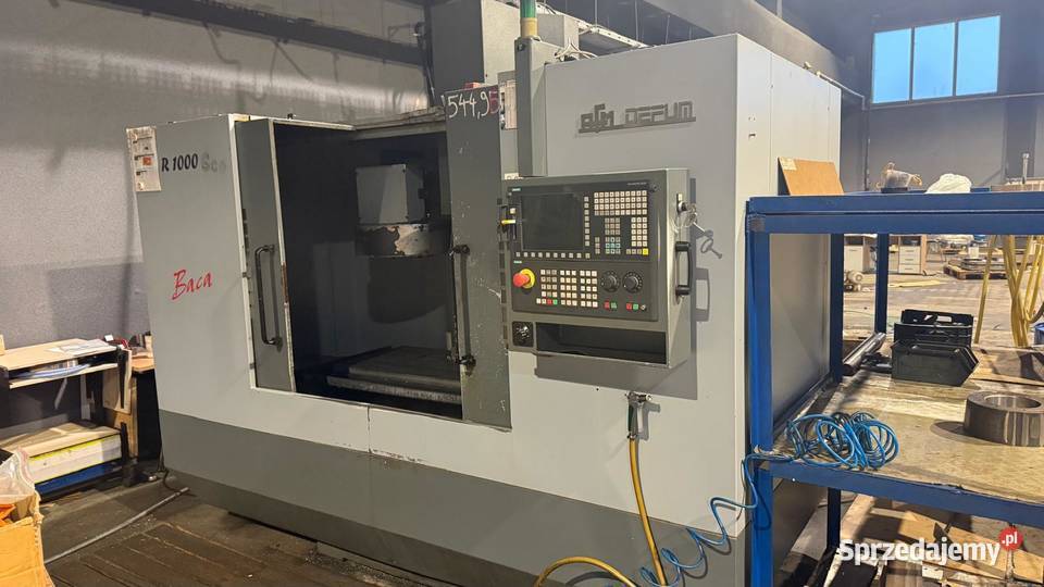 Pionowe centrum obróbcze DEFUM AFM BACA R1000 Produkcja śląskie Tarnowskie Góry sprzedam