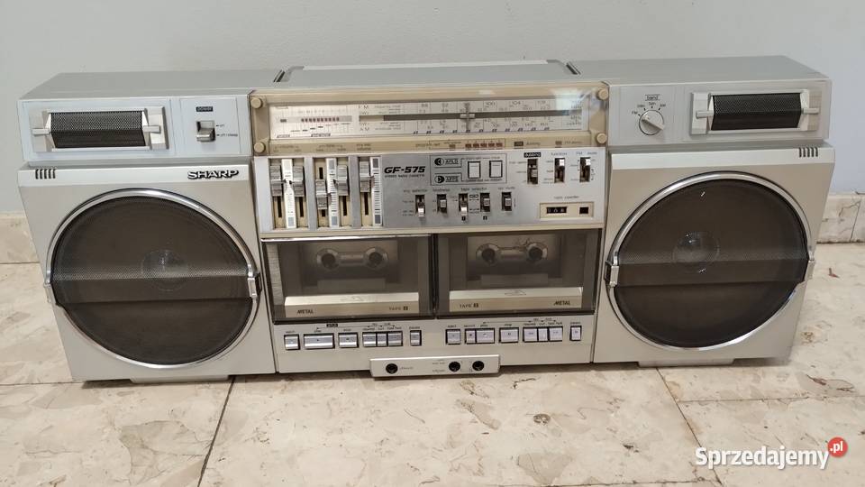 Radiomagnetofon Sharp GF575 Poznań
