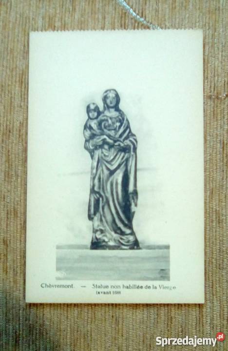 STATUA MATKI BOŻEJ Z BAZYLIKI W CHEVREMONT sprzedam