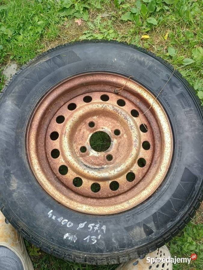 Koło zapasowe felga stalowa 13 4x100 małopolskie Szczawnica