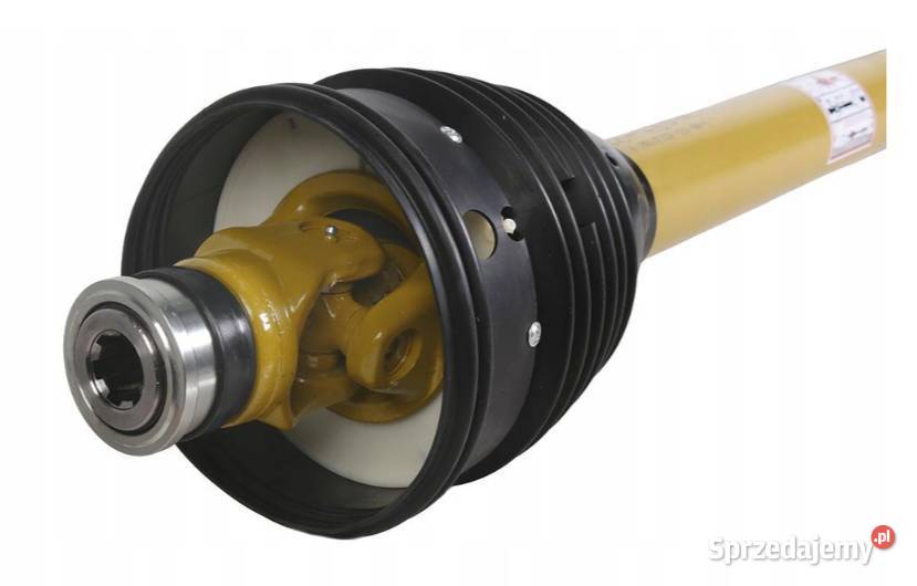 Wał WOM cytryna szerokokątny x2 L1610 mm Kamionna