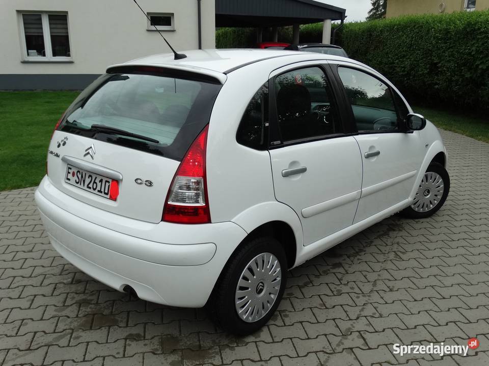 Citroen C3 LIFT klima 2009 10 benz14 komp temp Zamość