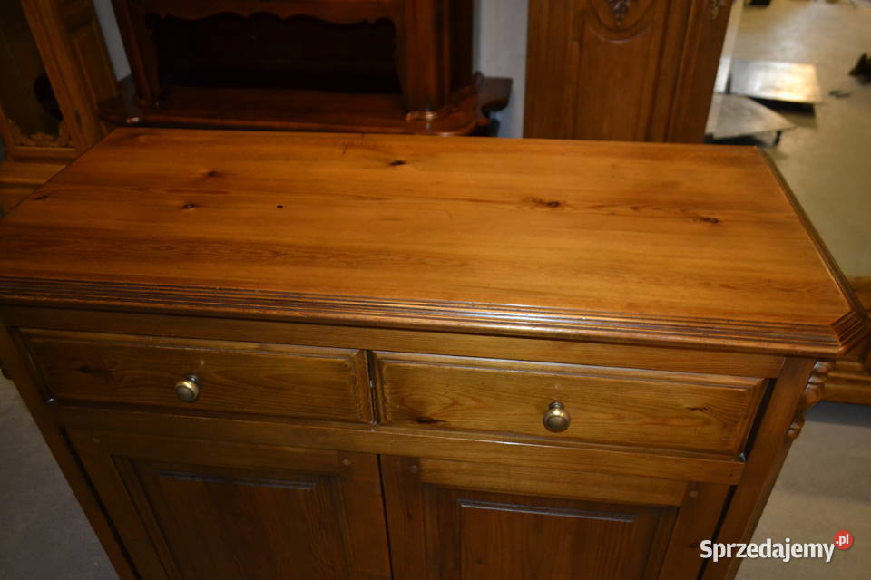 komoda bieliźniarka lite drewno sosna Będzin