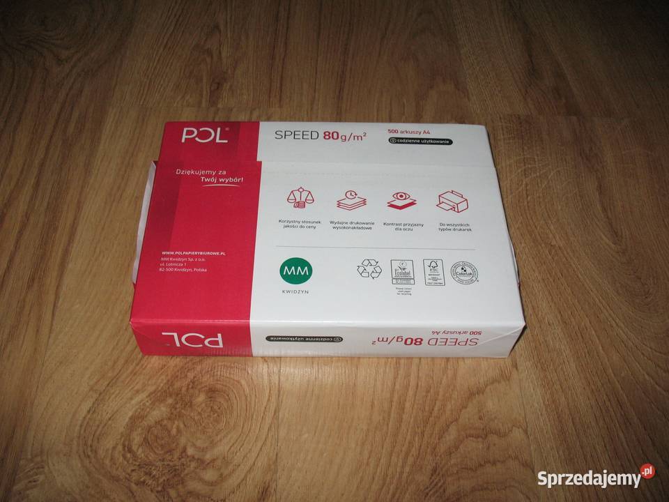 Papier ksero ryza POL Speed A480g śląskie