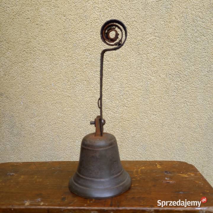 Stary dzwonek sklepowy z brązu Warszawa