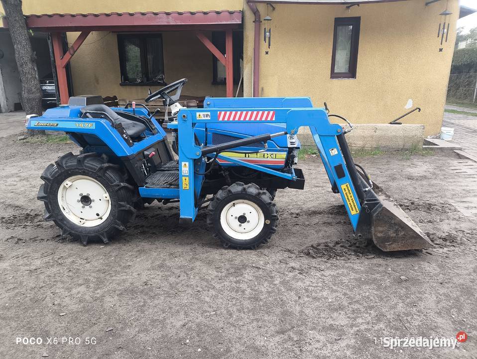 Traktorek 4x4 iseki z turem nowe opony Czersk