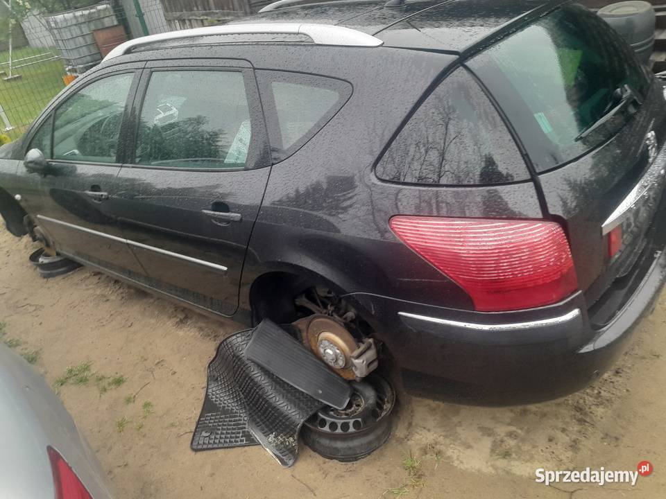 Peugeot 407SW 27hdi 204 2009r z de kombi czarny