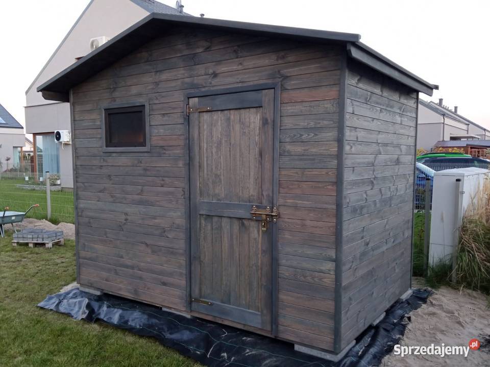 Domek narzędziowy 3 x 2m z dach prosty Kalety
