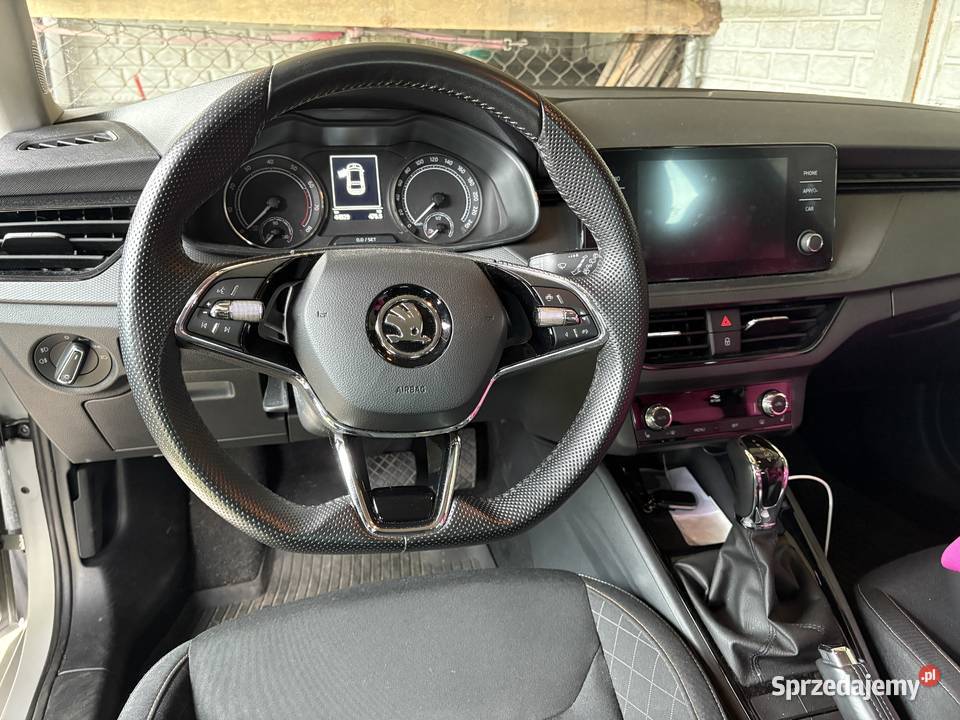 Skoda Scala 10 DSG 2022 Tsi automat grzane 999cm3 Huta Szklana