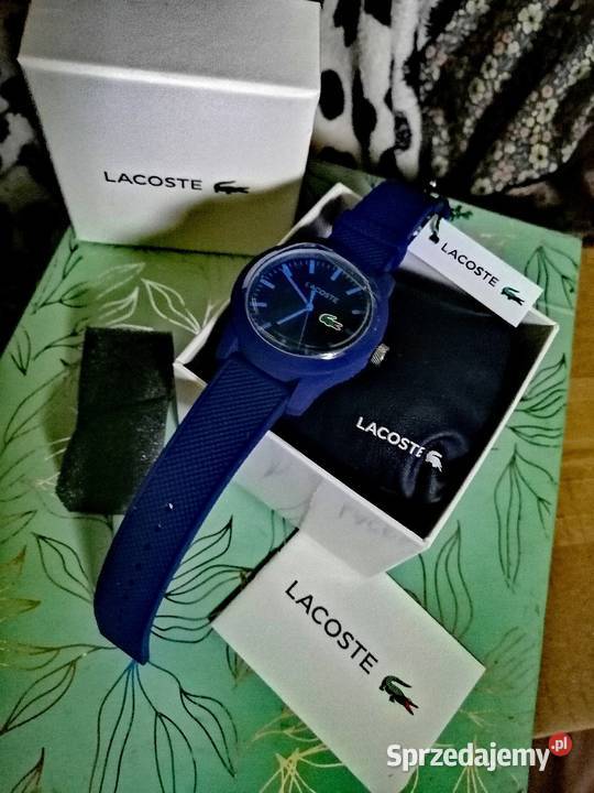 Zegarek Lacoste NOWY z metką pudełkiem itd folią Leszno sprzedam