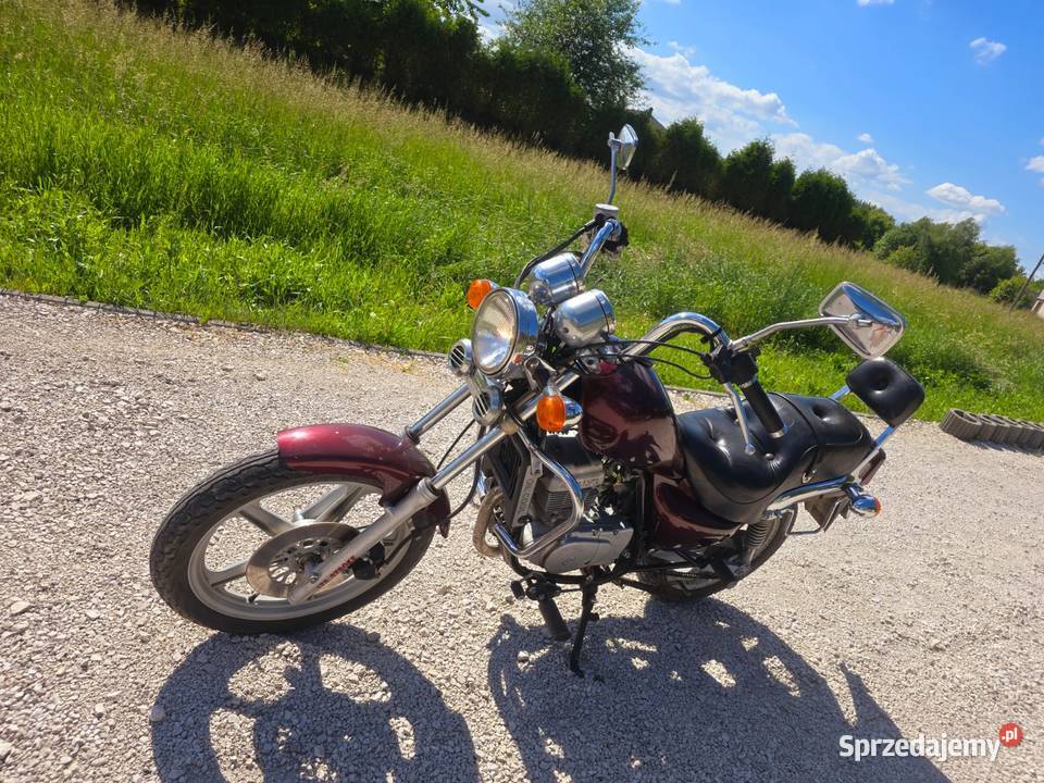 Hyosung 125 1998r Zarejestrowany Opłacony Hyosung śląskie Rybnik sprzedam