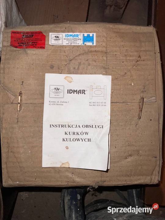 Zawór kulowy kołnierzowy do wody IDMAR DN125 Pn Pozostałe