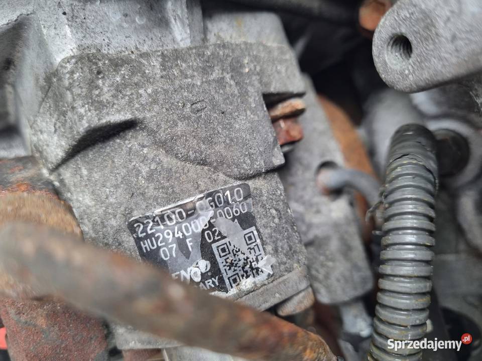 SILNIK KOMPLET Toyota Corolla Verso 20 D4D 90 Rudka