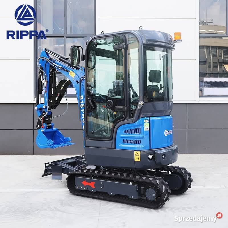 Minikoparka Rippa R18PRO Kubota śląskie Częstochowa