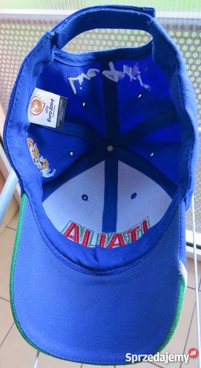 Czapka z daszkiem EURO 2004 Portugal ITALIA Odzież sportowa Zamość