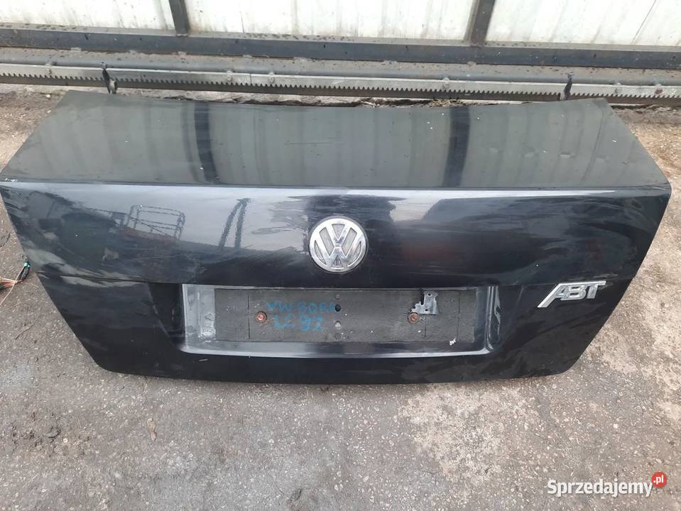 VOLKSWAGEN BORA KLAPA TYL CZARNA LC9Z Klapy bagażnika