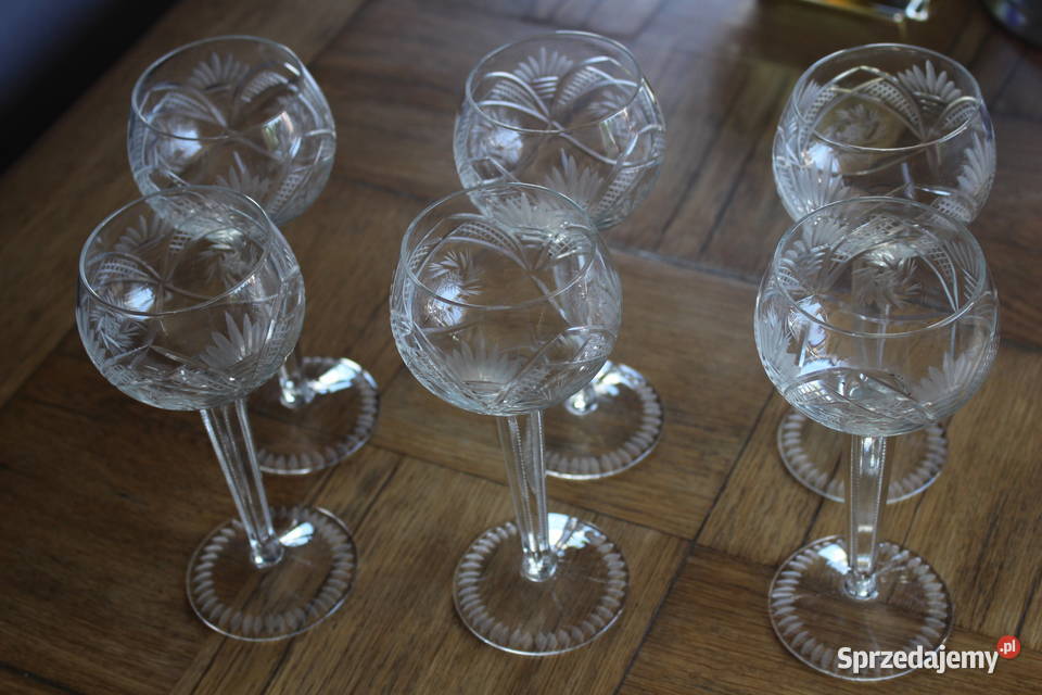 kieliszki do wina z okresu prl 6 Kalisz