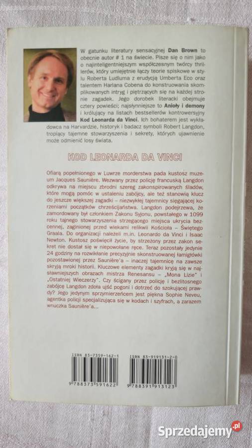 Dan Brown Kod Leonarda da Vinci