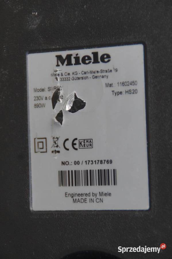 Miele boost CX1 odkurzacz Bezworkowy Pabianice