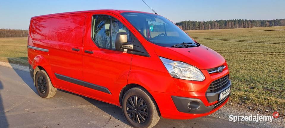 Ford Transit Custom 20 Diesel 2016 czerwony