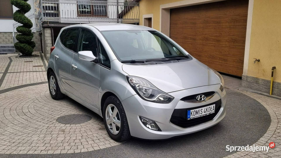 Hyundai ix20 16 115 Klima 6 Bieg GWARANCJA Zakup srebrny mazowieckie Płońsk