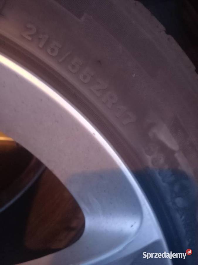 Felgi aluminiowe Koła peugeot 2155517 17 5x108 Puck