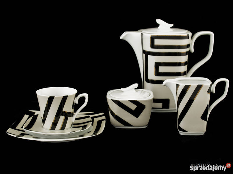 Serwis obiadowy Etna Wezuwiusz nowoczesna Ceramika i szkło Wałbrzych sprzedam