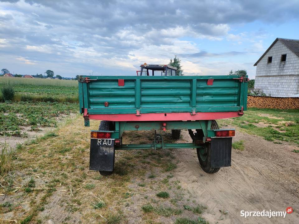 Sprzedam przyczepę D46 mazowieckie Podzakrzówek sprzedam