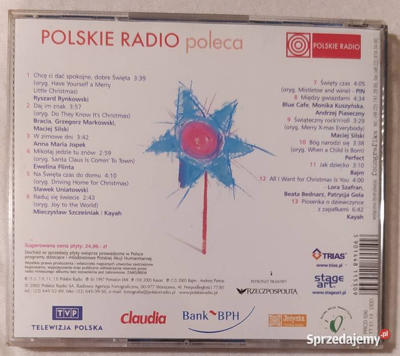 Płyta CD Święta Święta 3 Kultura i Rozrywka Wrocław