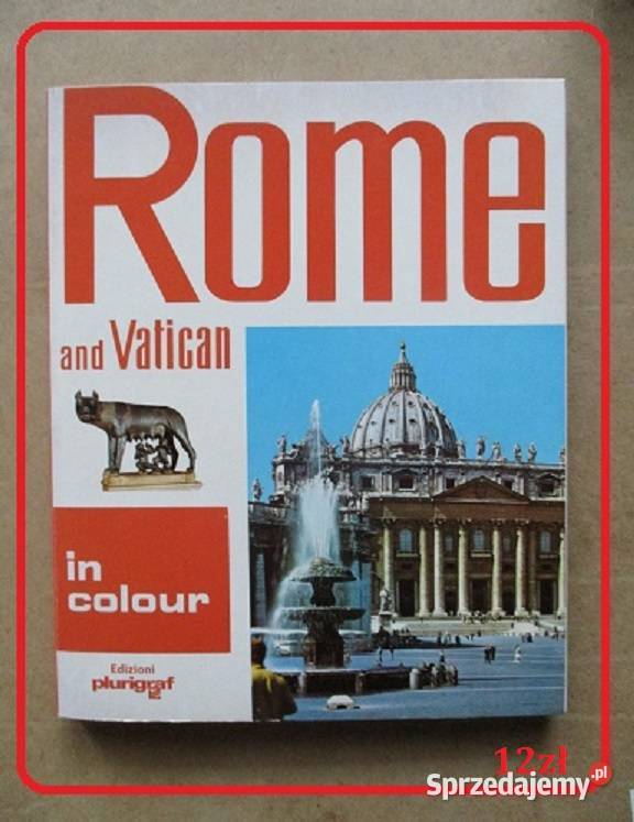 Rome and Vatican in coloreRzym i Watykan w Poradniki, albumy i reportaże łódzkie