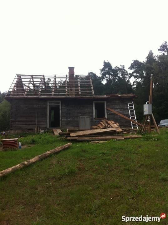 Rozbiórki Domów Drewnianych Wyburzenia Koparka