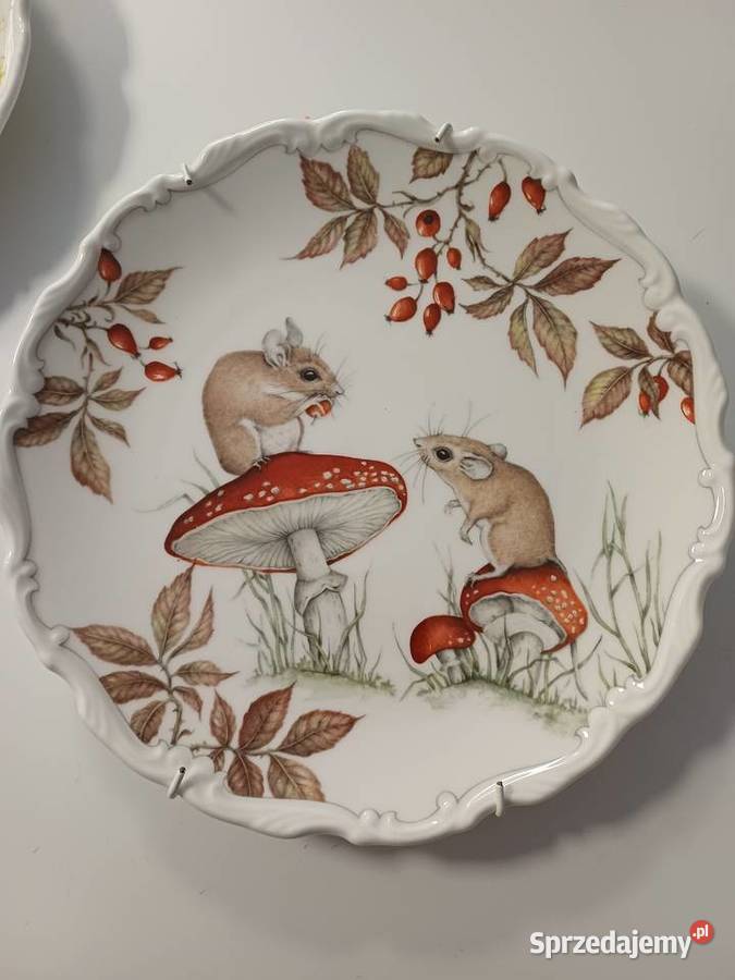 Vintage talerze kolekcjonerskie Nowy Targ