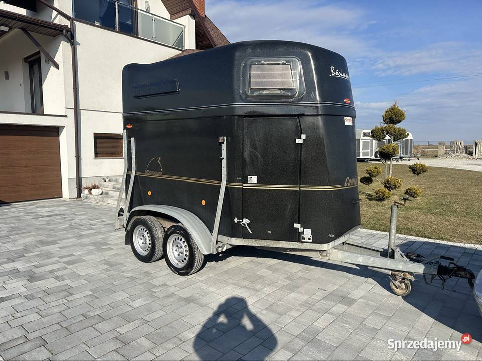 Przyczepa 2 konna Bockmann siodlarnia Mokra sprzedam