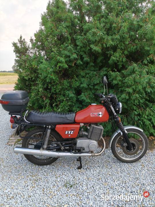 Motocykl MZ ETZ 250 1987 z dokumentami do wielkopolskie Kalisz sprzedam
